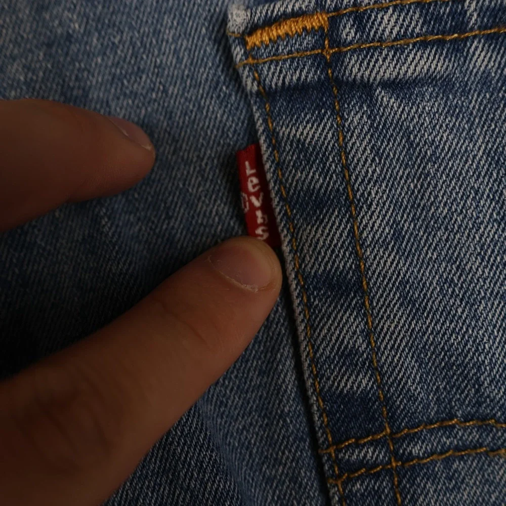 Levis 505 Jeans Mens 36x32 Blue Denim Baggy‎ Fit Straight Leg Medium Wash Pants